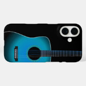 Gitarrenuntergrund Case-Mate iPhone Hülle (Rückseite (Horizontal))