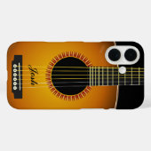 Gitarrenuntergrund Case-Mate iPhone Hülle (Rückseite (Horizontal))