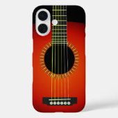 Gitarrenuntergrund Case-Mate iPhone Hülle (Rückseite)