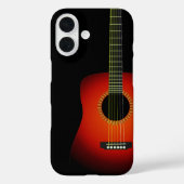 Gitarrenuntergrund Case-Mate iPhone Hülle (Rückseite)