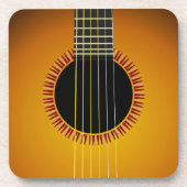 Gitarrenuntergrund-Untersetzer (Set von 4 Jahren) Untersetzer (Vorderseite)