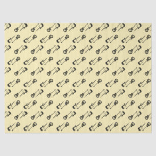 Gitarrenunterlage Seidenpapier
