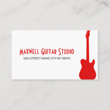 Gitarrenunterricht Instruktor Musikstudio Unterneh