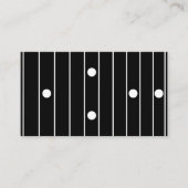 Gitarrenunterricht Musiklehrer Lehrer Gitarrist Visitenkarte (Vorderseite)