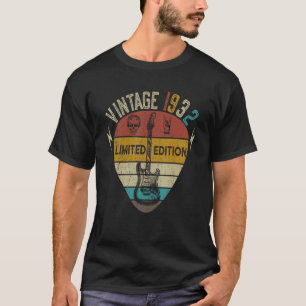 Gitarrespieler 90. Geburtstag Best of 1932 T-Shirt