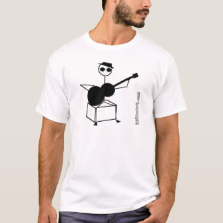 Gitarrist auf Stuhl T-Shirt