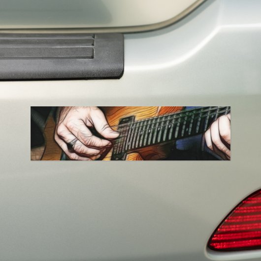 Gitarrist Autoaufkleber (Auf Auto)