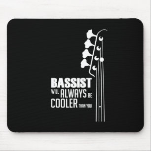 Gitarrist Bassist wird immer Cooler als Sie Weihna Mousepad