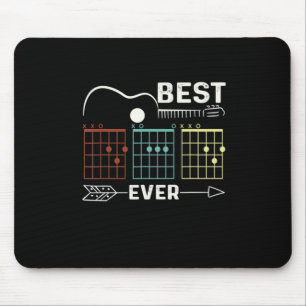 Gitarrist Best Vater je zum Geburtstag Mousepad