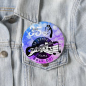 Gitarrist Birthday Theme Button HAMbWG (Beispiel)