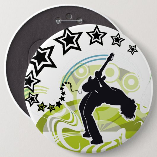 Gitarrist Button (Vorne & Hinten)