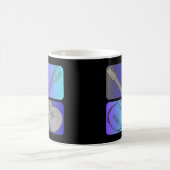 Gitarrist Cool Musician Design Kaffeetasse (Mittel)
