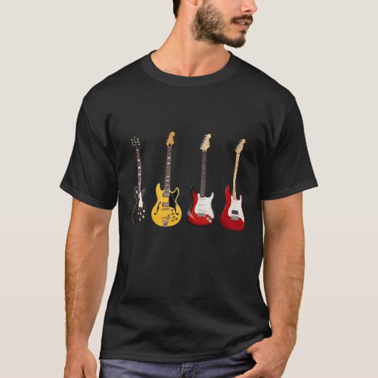 Gitarrist der Electric Guitar Collection Band, Git T-Shirt (Vorderseite)
