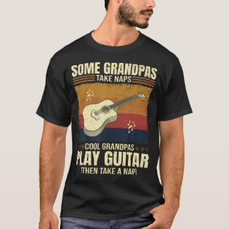 Gitarrist Einige Omas und Opas machen ein Nickerch T-Shirt