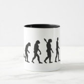 Gitarrist Evolution Gitarrist Musiker  Tasse (Zentrum)