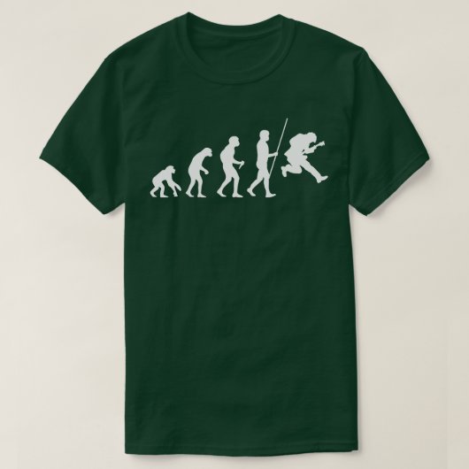 Gitarrist-Evolution T-Shirt (Design vorne)