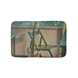 Gitarrist Geburtstagsgeschenk Badematte