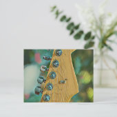 Gitarrist Geburtstagsgeschenk Postkarte (Stehend Vorderseite)