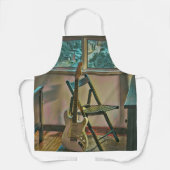 Gitarrist Geburtstagsgeschenk Schürze (Vorderseite)