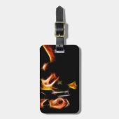 Gitarrist Gepäckanhänger (Vorderseite vertikal)