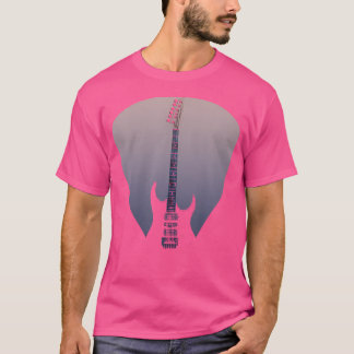 Gitarrist Gift Musical Instruments Plektrum Gui T-Shirt