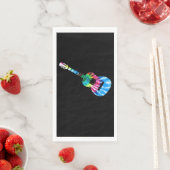 Gitarrist Gift Serviette (Beispiel)