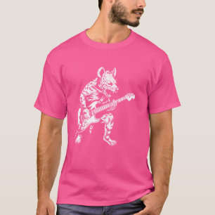 Gitarrist Gitarre - Gitarre Spieler Hyäne Vater Mu T-Shirt
