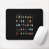 Gitarrist Gitarre Musical Instrument Rock and Roll Mousepad (Mit Mouse)