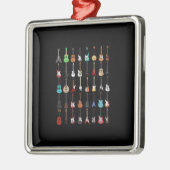 Gitarrist Gitarre Musical Instrument Rock and Roll Ornament Aus Metall (Links)