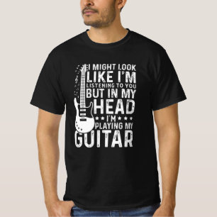 Gitarrist Gitarre Player Electric Funny Funny Gesc T-Shirt