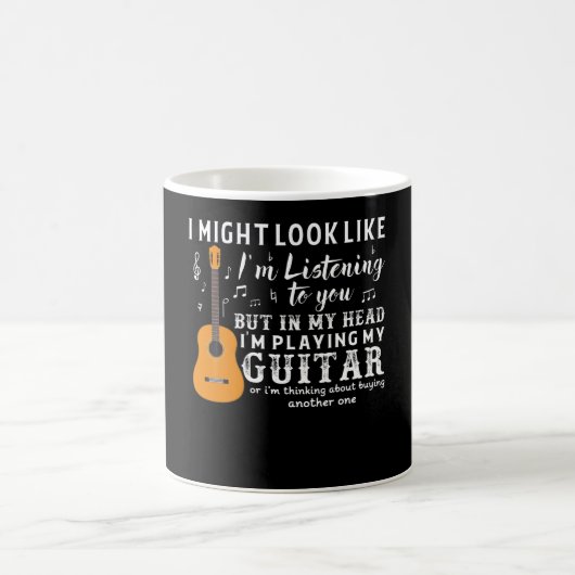Gitarrist Gitarre Player Electric Funny Gift Idee Kaffeetasse (Mittel)