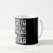 Gitarrist Gitarre Player Electric Funny Gift Kaffeetasse (VorderseiteRechts)