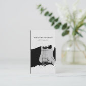 Gitarrist Gitarrist Musiker Musiker Visitenkarte (Stehend Vorderseite)