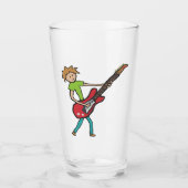 Gitarrist Glas (Vorderseite)