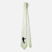Gitarrist Green Neck Tie Krawatte (Vorderseite)