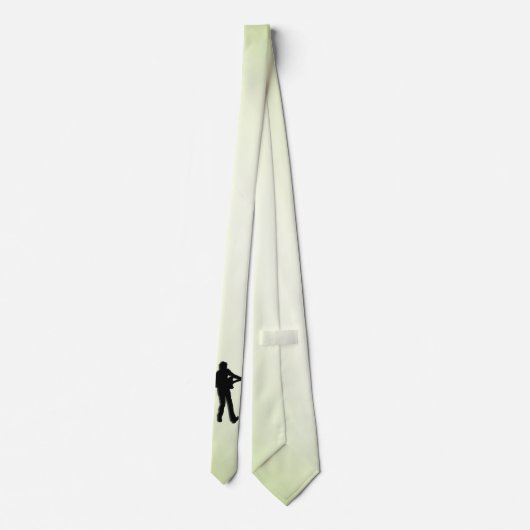 Gitarrist Green Neck Tie Krawatte (Rückseite)