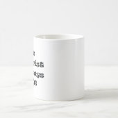 Gitarrist hat immer recht kaffeetasse (Mittel)