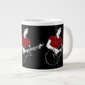 Gitarrist Jumbo-Tasse (Vorderseite Rechts)