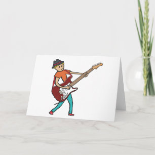 Gitarrist Karte