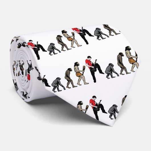 Gitarrist Krawatte (Gerollt)