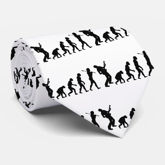 Gitarrist Krawatte (Gerollt)