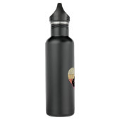 Gitarrist-Lieben spielen Blues Guitar Edelstahlflasche (Links)