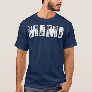 Gitarrist Mimi Funny Music Gitarre Lover Mütter Da T-Shirt