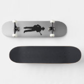 Gitarrist mit Hat Personal Skateboard (Horizontal)