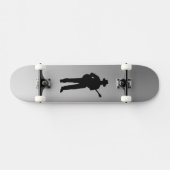 Gitarrist mit Hat Personal Skateboard (Horizontal)
