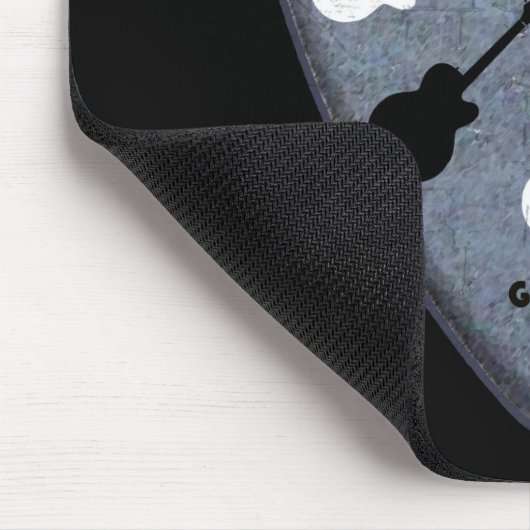 Gitarrist Mousepad (Ecke)