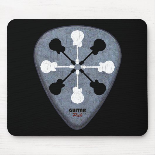 Gitarrist Mousepad (Vorne)
