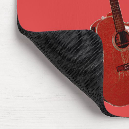 Gitarrist Mousepad (Ecke)