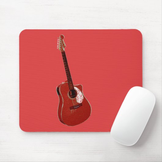Gitarrist Mousepad (Mit Mouse)
