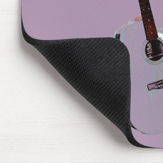 Gitarrist Mousepad (Ecke)